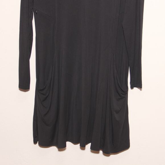 Betabrand The Sweatshirt Silk Blend Travel Swing Dress Size Medium - Picture 4 of 10